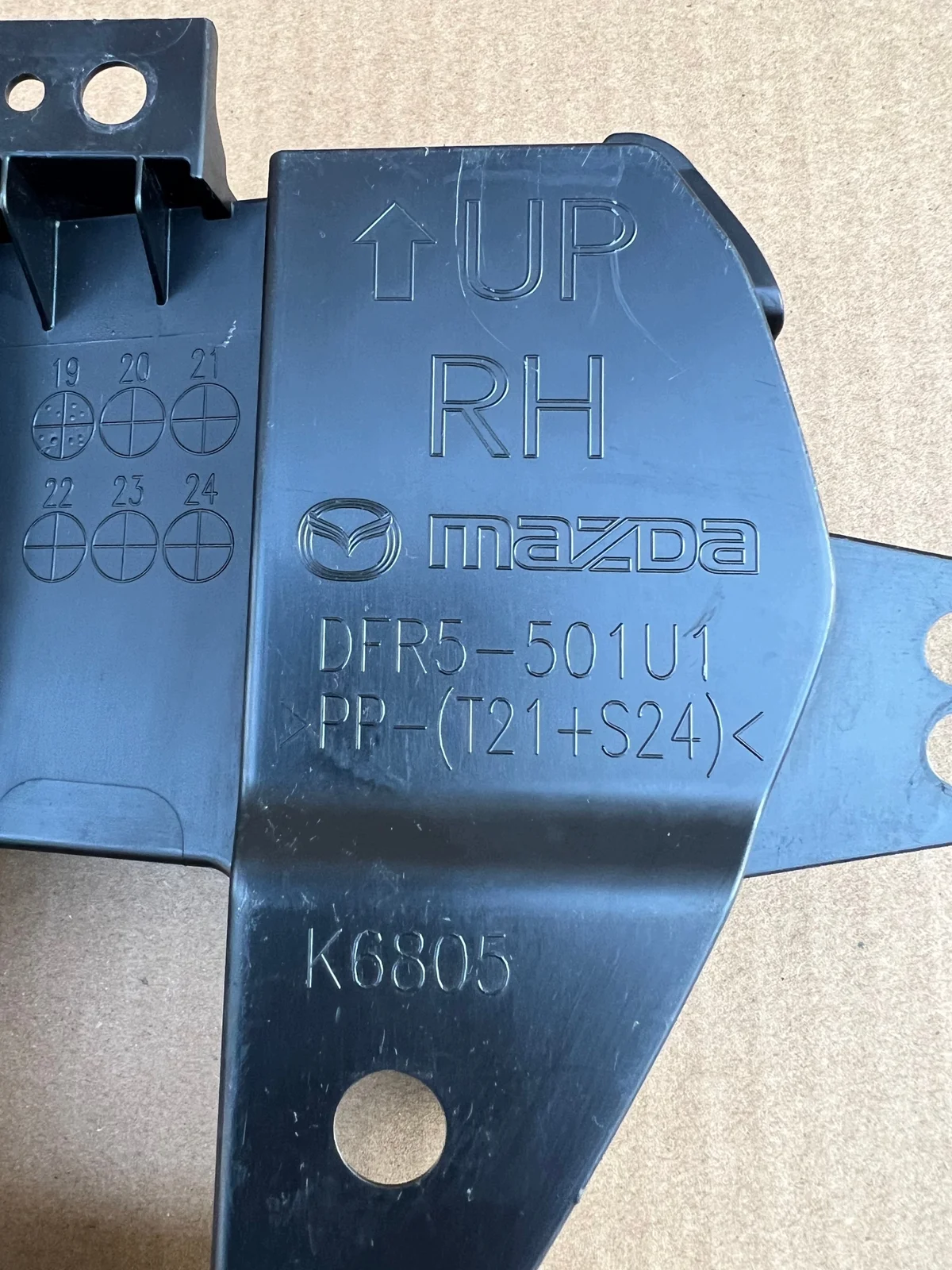 Mazda CX30 Support Pare-chocs Avant DFR5-501V1 image 9
