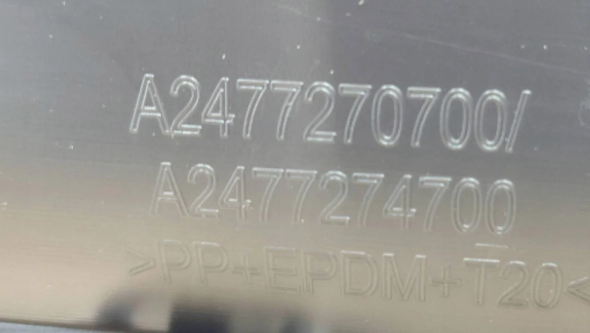 Chromleiste Tür vorne links Mercedes GLB W247 image 4