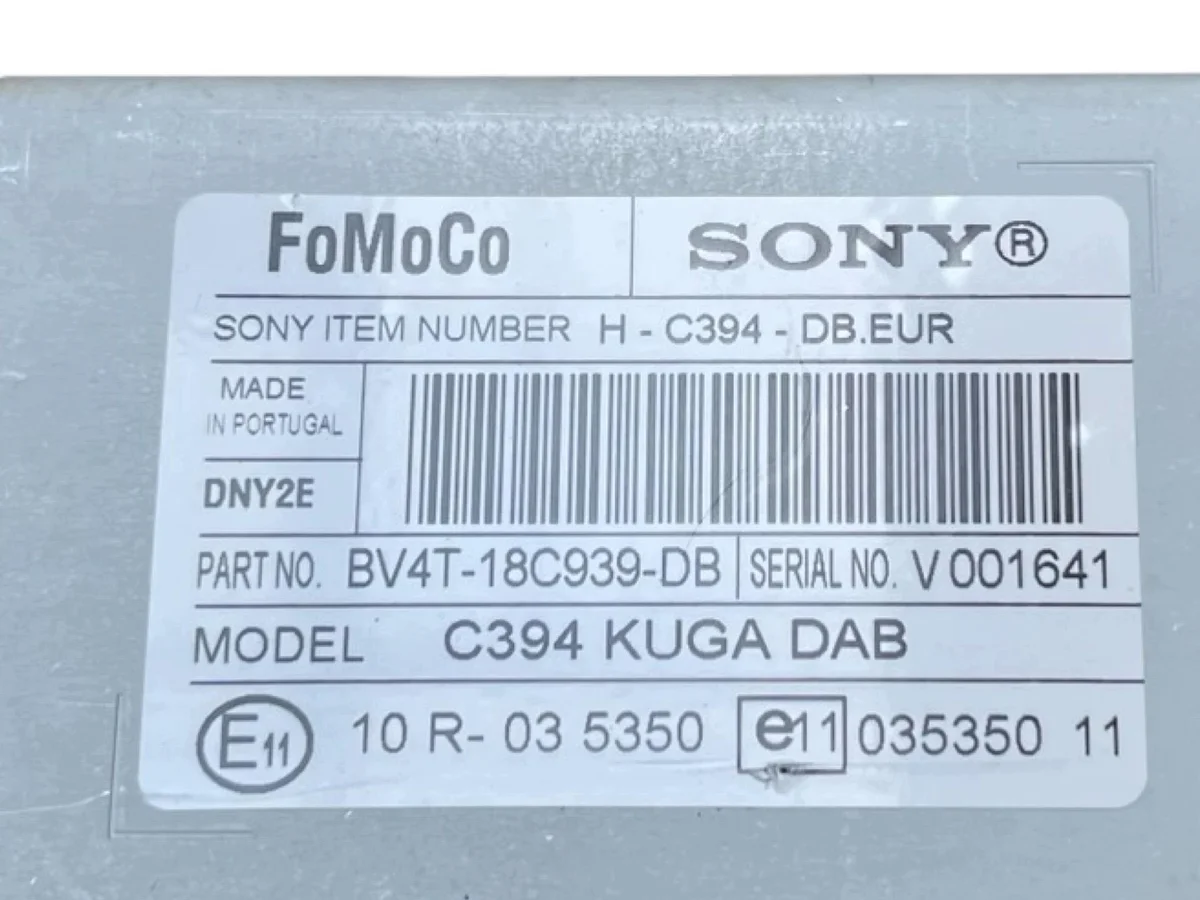 Radio Ford Kuga 1 BV4T-18C939-DB image 6