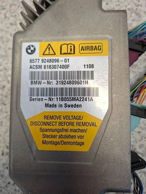 Airbag Modul BMW 5 (F10) 618307400F image 3