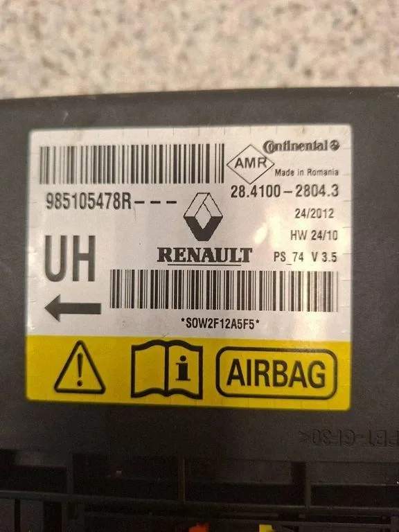Airbag-moduuli Renault Megane III -käytetty image 4
