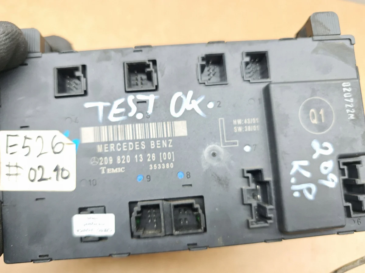 Module porte Mercedes CLK A209 C209 2098201326 image 3
