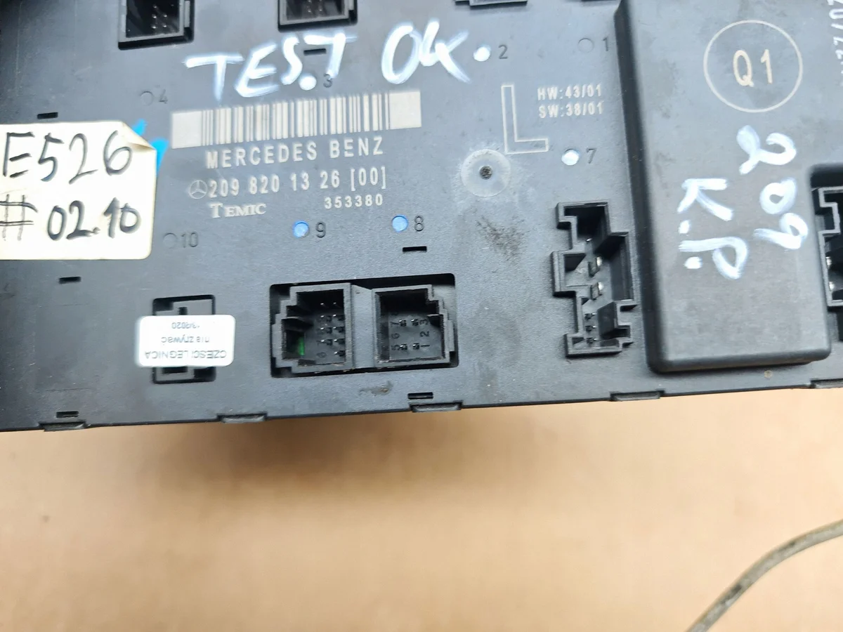 Module porte Mercedes CLK A209 C209 2098201326 image 4