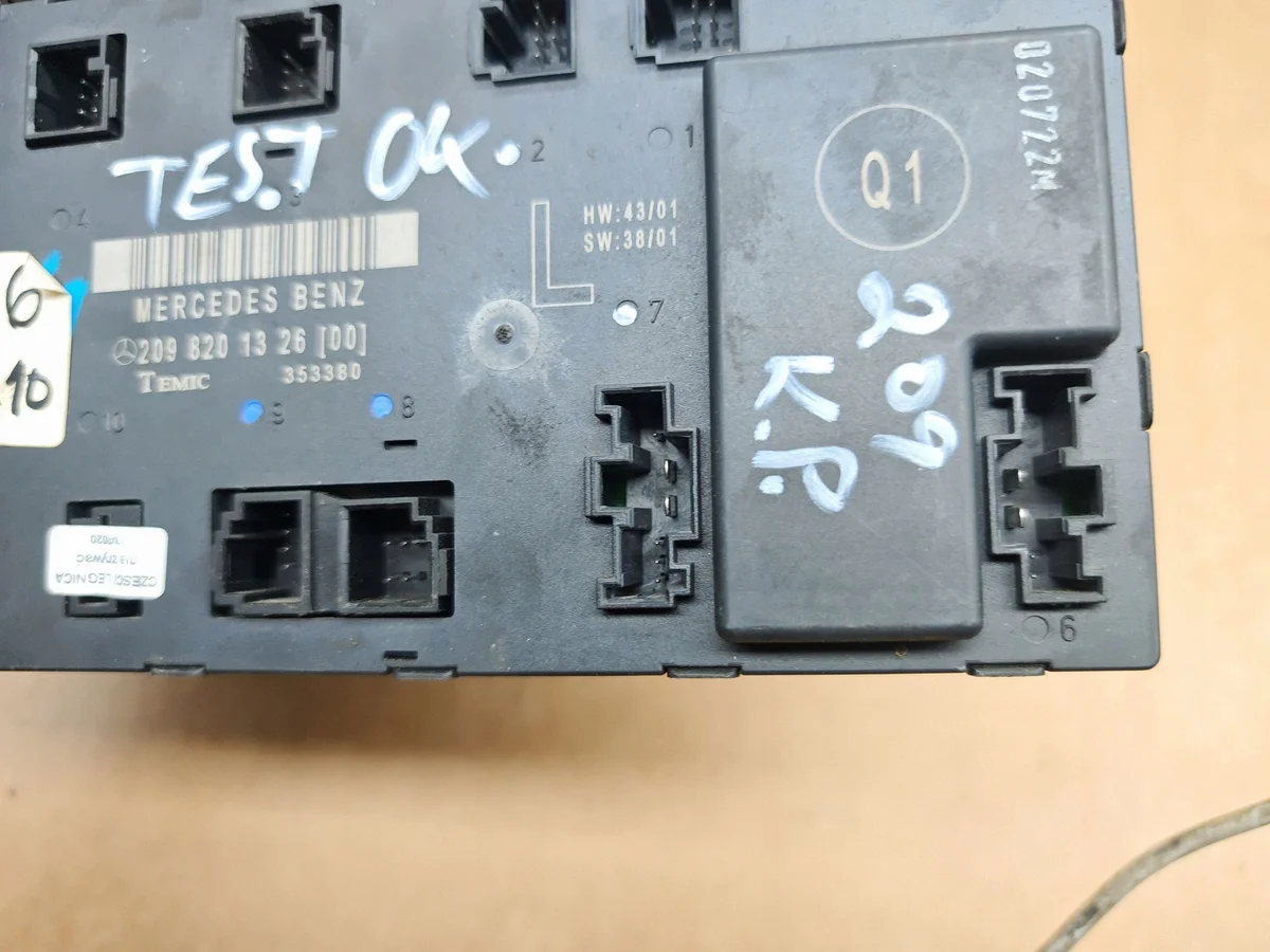 Module porte Mercedes CLK A209 C209 2098201326 image 5