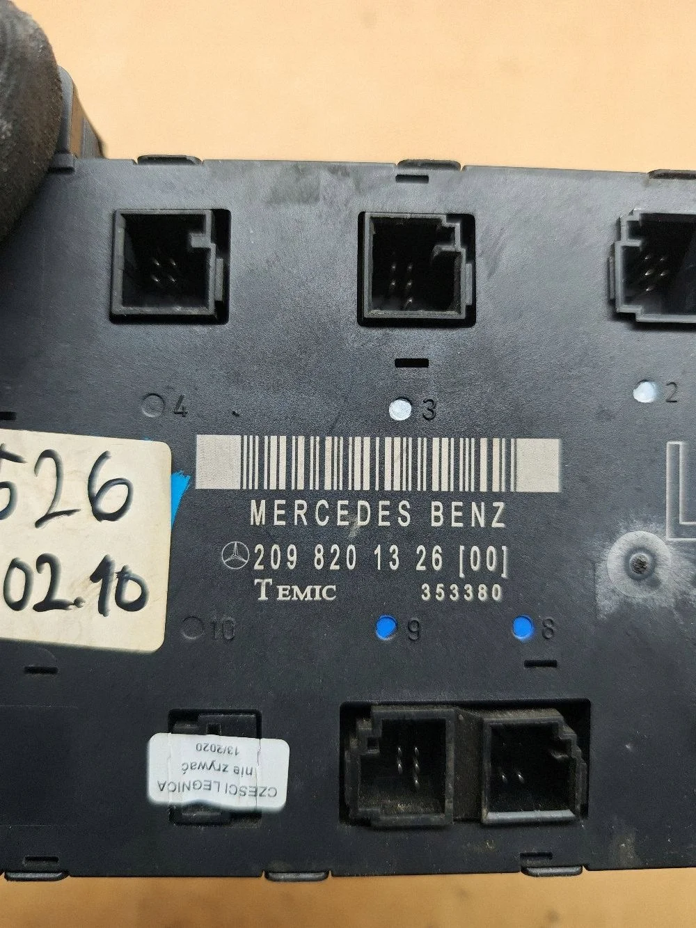 Module porte Mercedes CLK A209 C209 2098201326 image 9