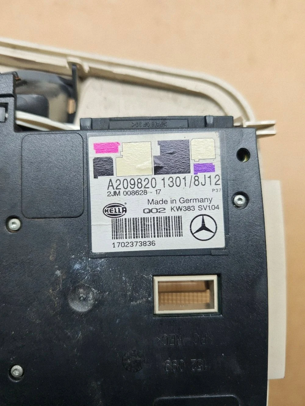 Innenraumleuchte Mercedes-Benz OE a2098201301 image 9