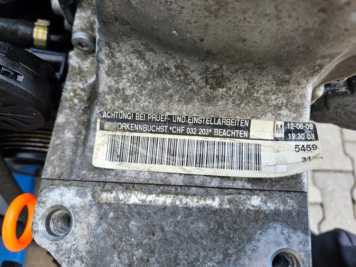 VW Polo Fox Skoda Audi Seat Motor 1.2 6V CHF image 7