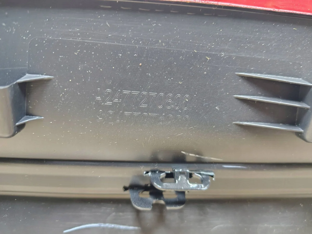 Zierleiste Tür Chrom Rechts Vorne GLB X247 image 3