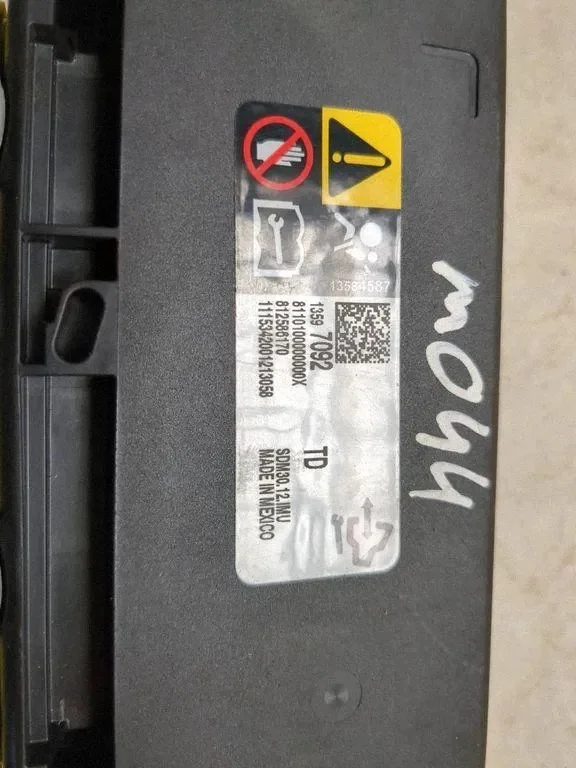 Airbag-Modul Opel Insignia A SDM301IMU image 3