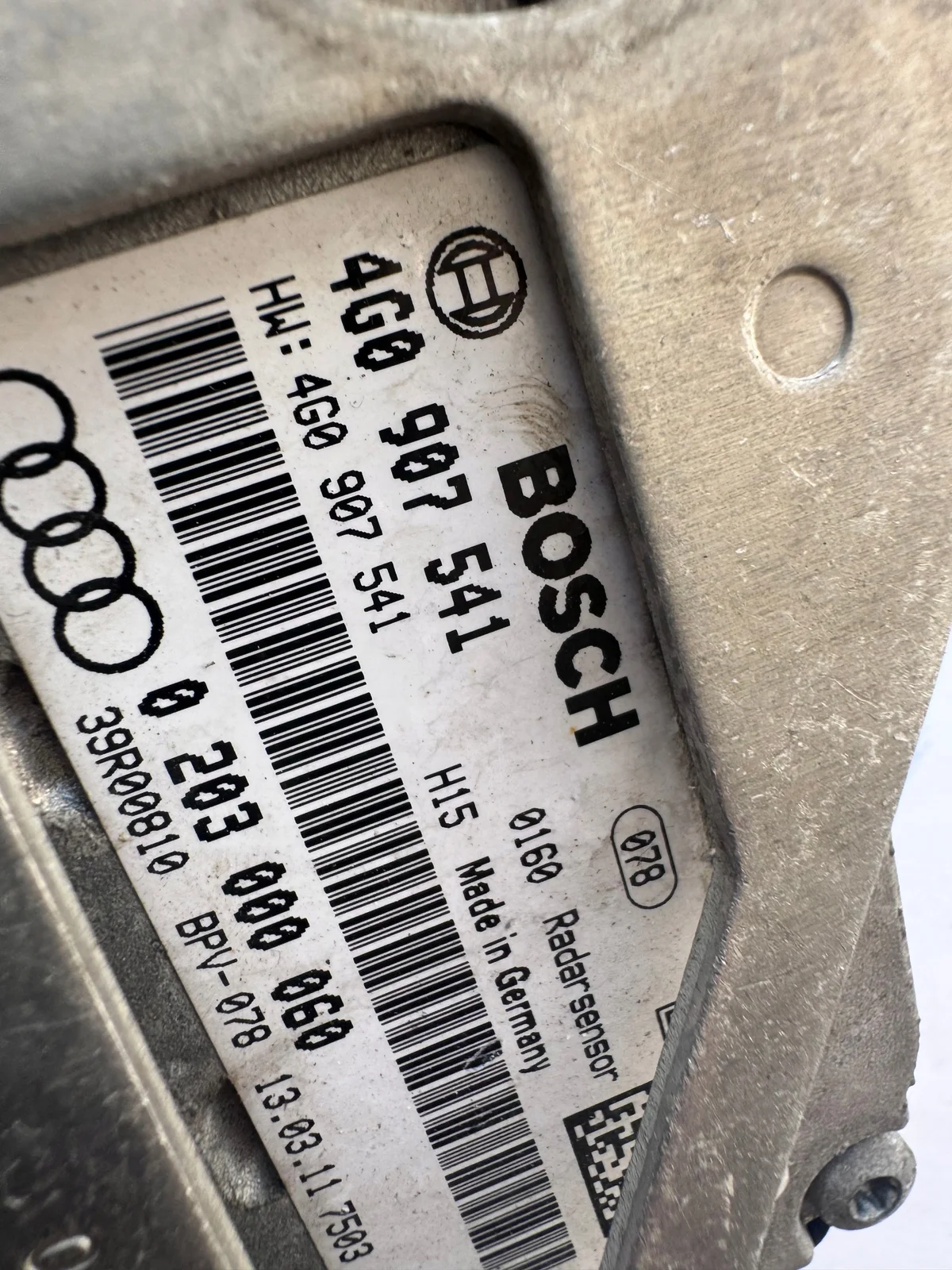 Radar Distronic Audi A6 C7 A7 4G0907541 image 4
