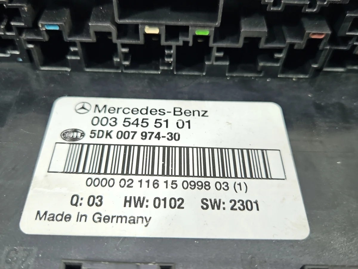 Sicherungskasten Mercedes C W203 0035455101 image 7