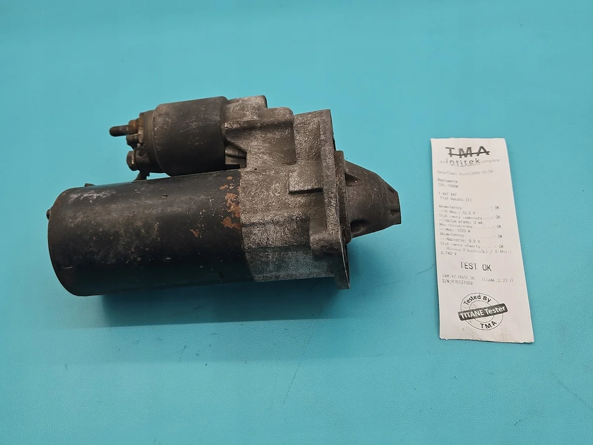 Motor Arranque Fiat Ducato 2.3 JTD Usado