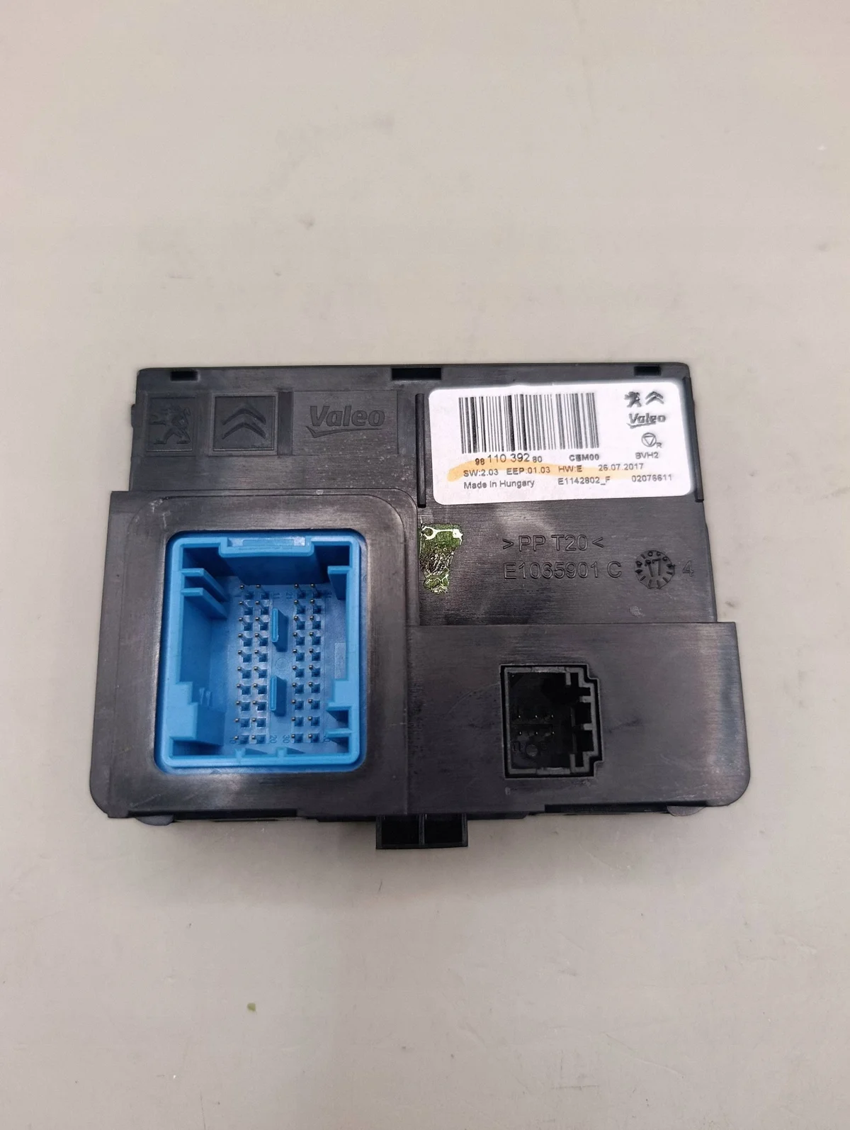 Peugeot 3008 II 2018 Painel AC OEM 9811039280
