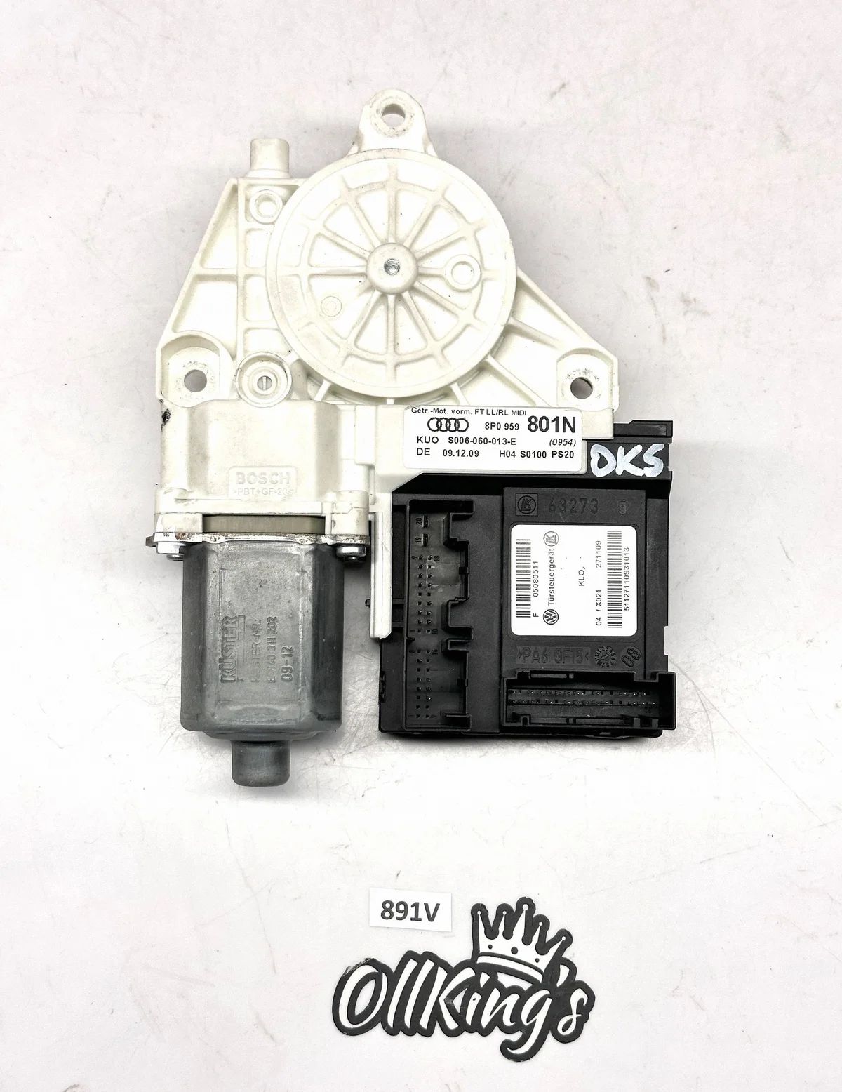 Audi A3 S3 8P lasinnostimen moduuli