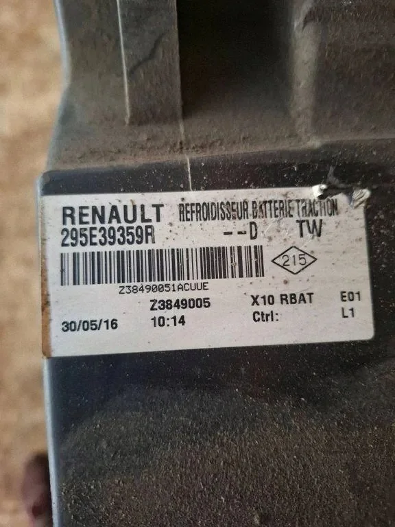 Renault Zoe 2019 Heizungsgebläse BZ67049 image 5
