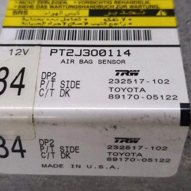 Airbag Steuergerät Toyota Avensis T250 8917005122 image 8