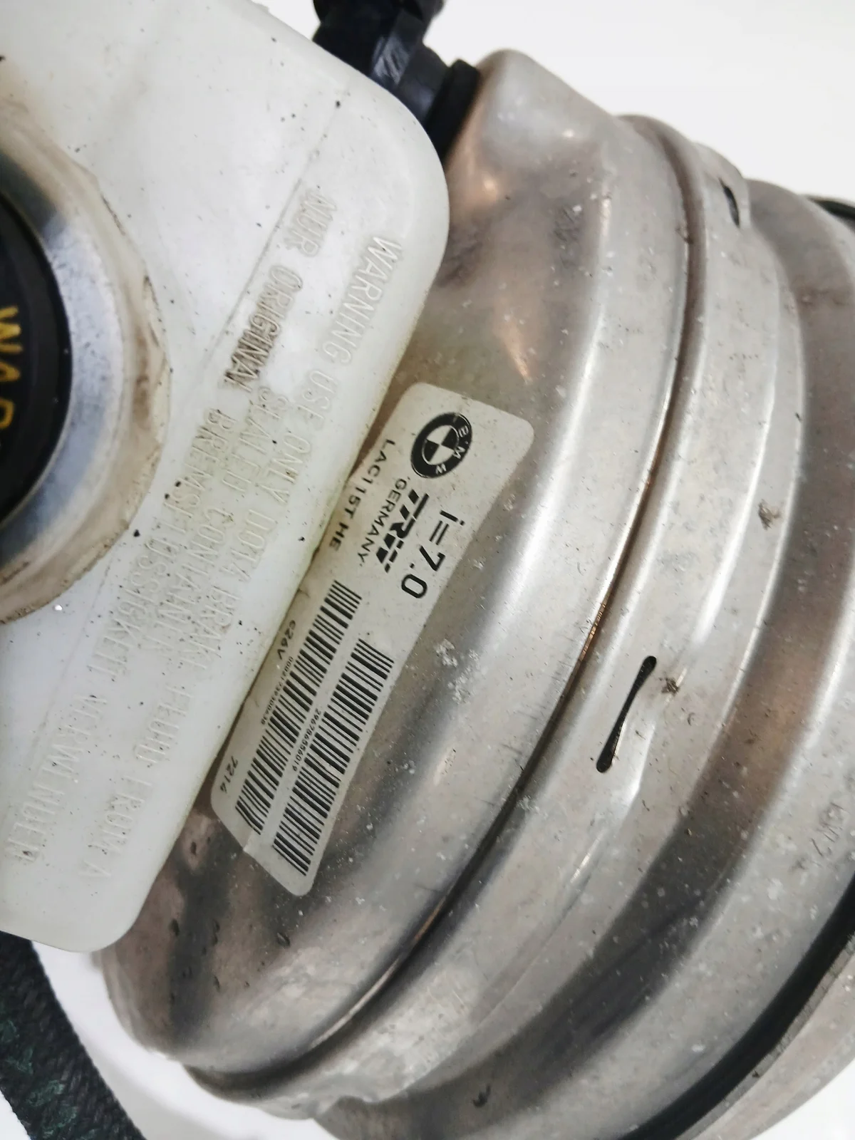 BMW E60 E61 E63 E64 Bremskraftverstärker Pumpe image 5