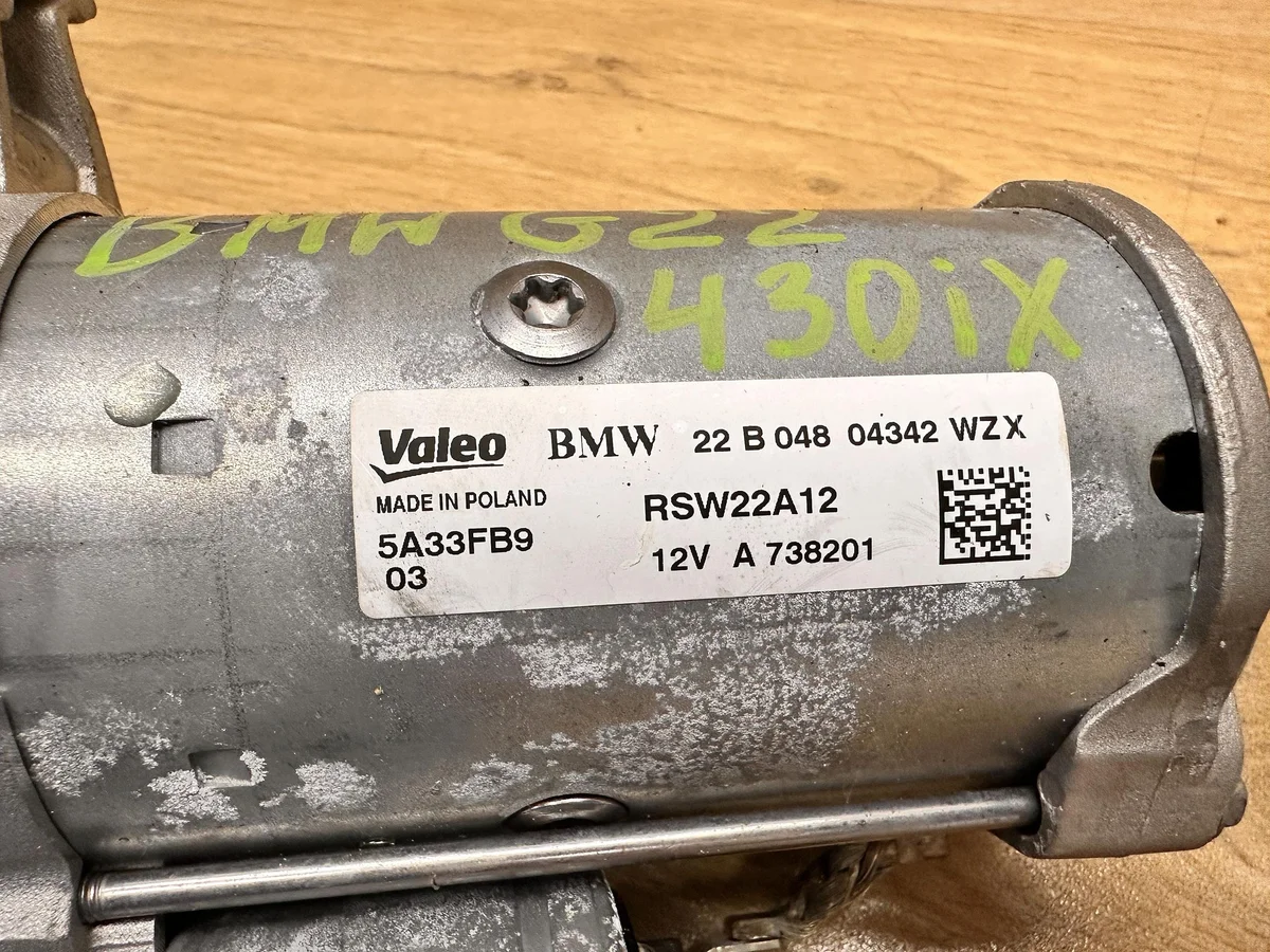 BMW 4 G22 G23 G26 430iX Anlasser image 9