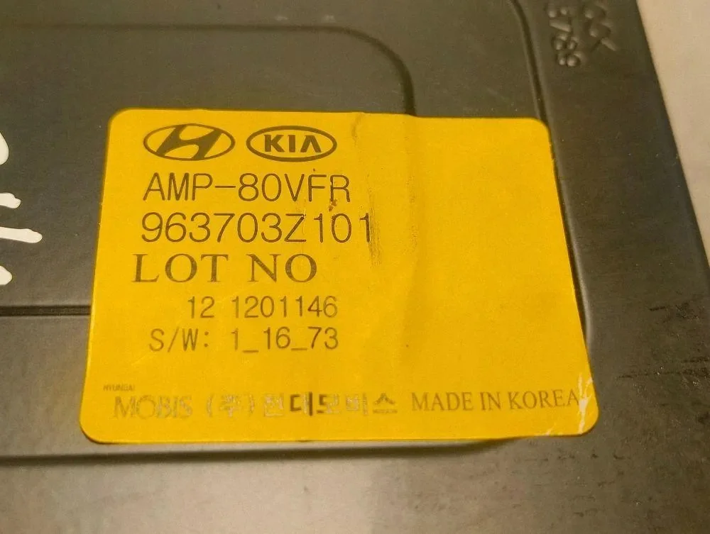 Amplificador Hyundai i40 963703z101 AMP80VFR image 4