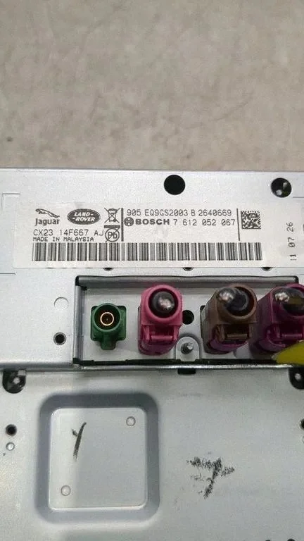 Jaguar XF Navigation Screen 7612052067 image 7