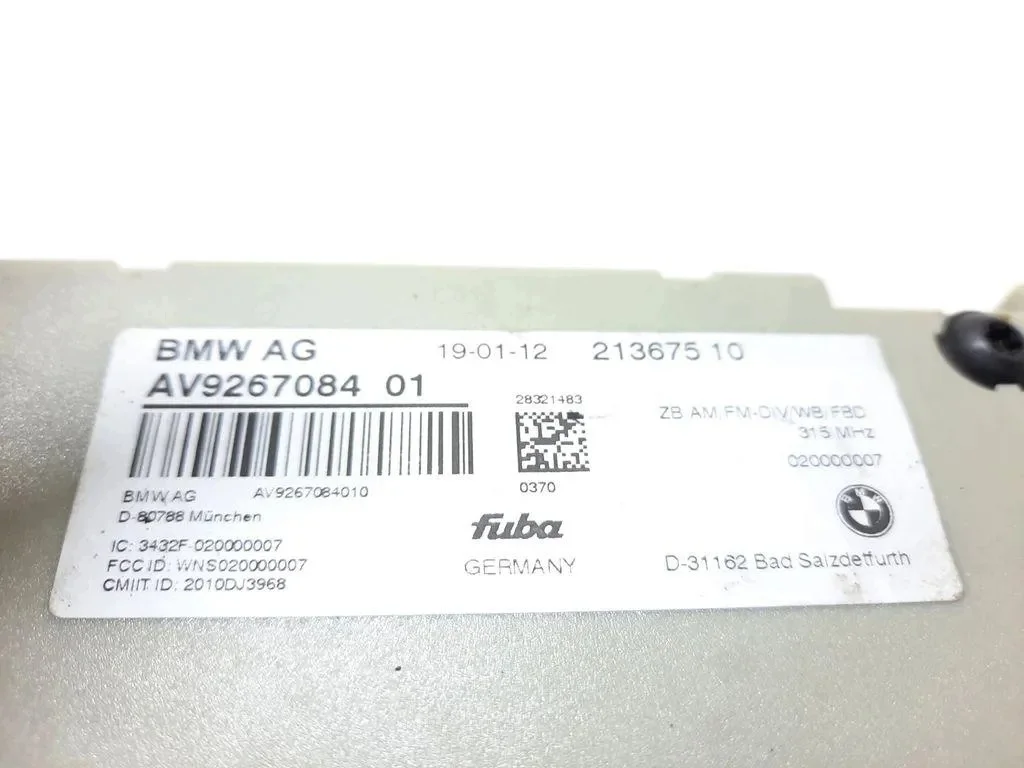 Antennenverstärker BMW 7 (F01, F02) AV926708401 image 4