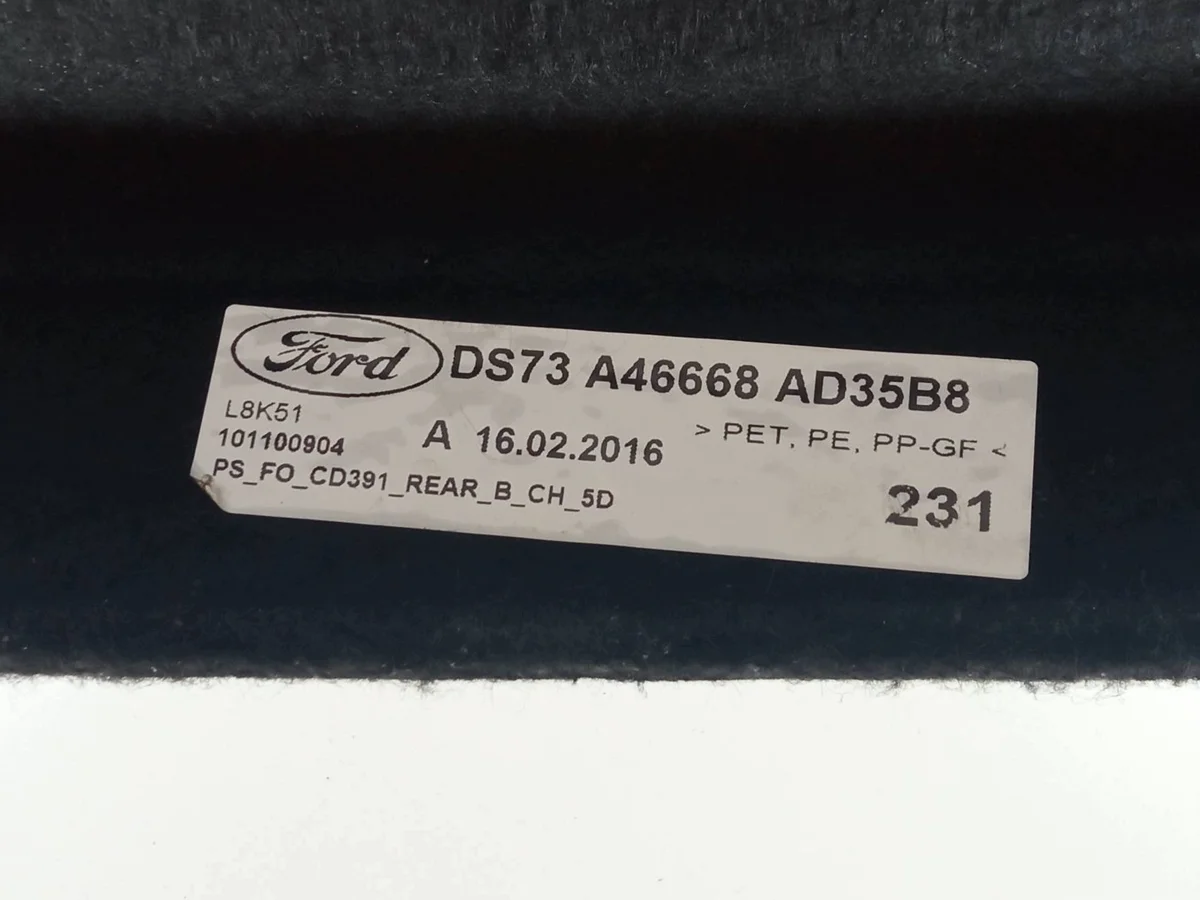 Estante Trasero Ford Mondeo Mk5 (2014-) image 3