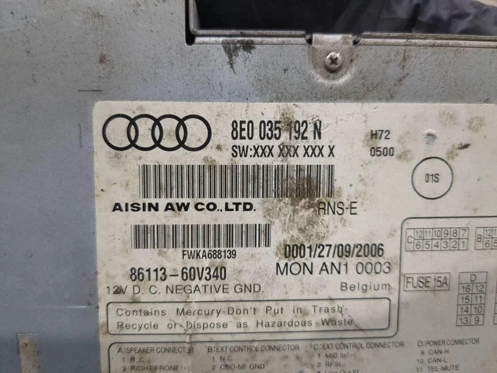 Navigations-CD/DVD Audi A4 8E2 B6 8611360V340 image 7