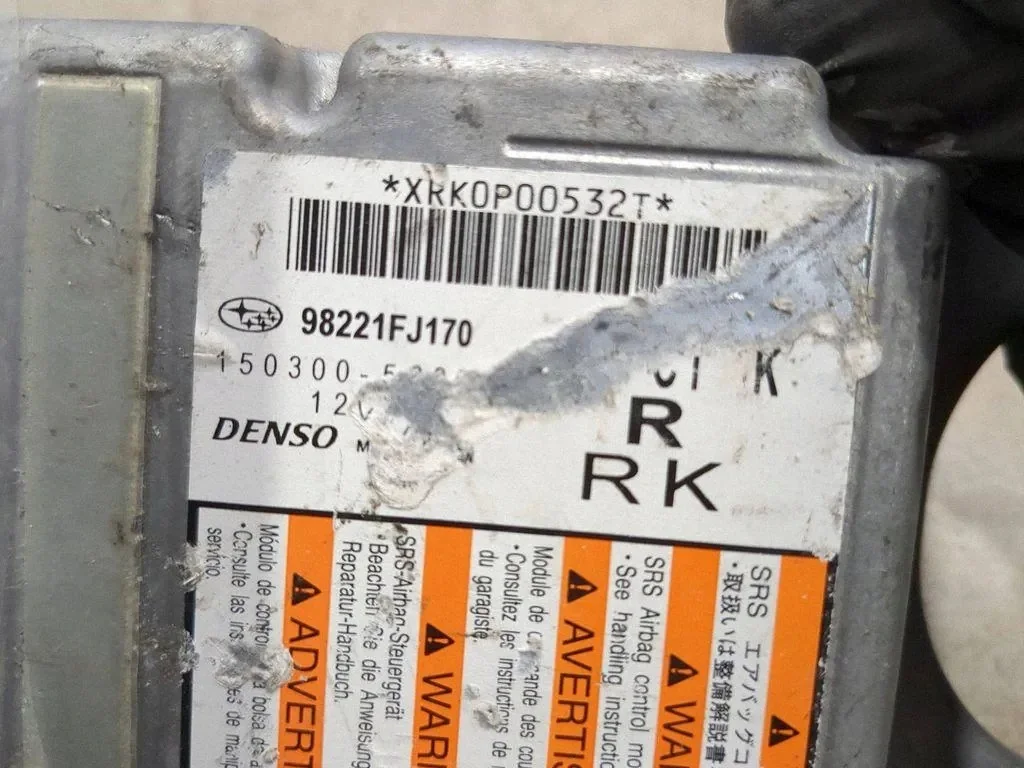Módulo Airbag Subaru XV 98221FJ170 Usado image 3