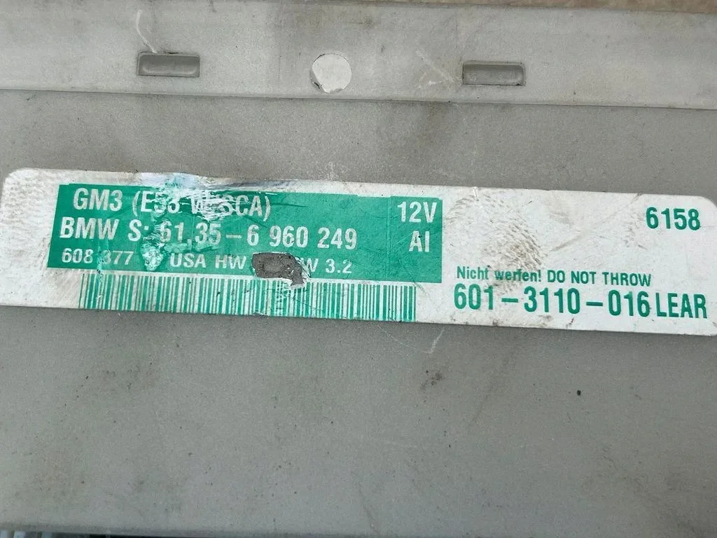 Komfortmodul BMW X5 E53 6013110016 image 3
