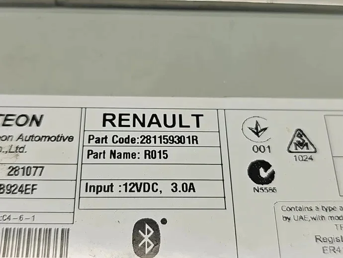 Multimedia Unit Renault Megane 4 (2015-) 281159301R thumbnail 8