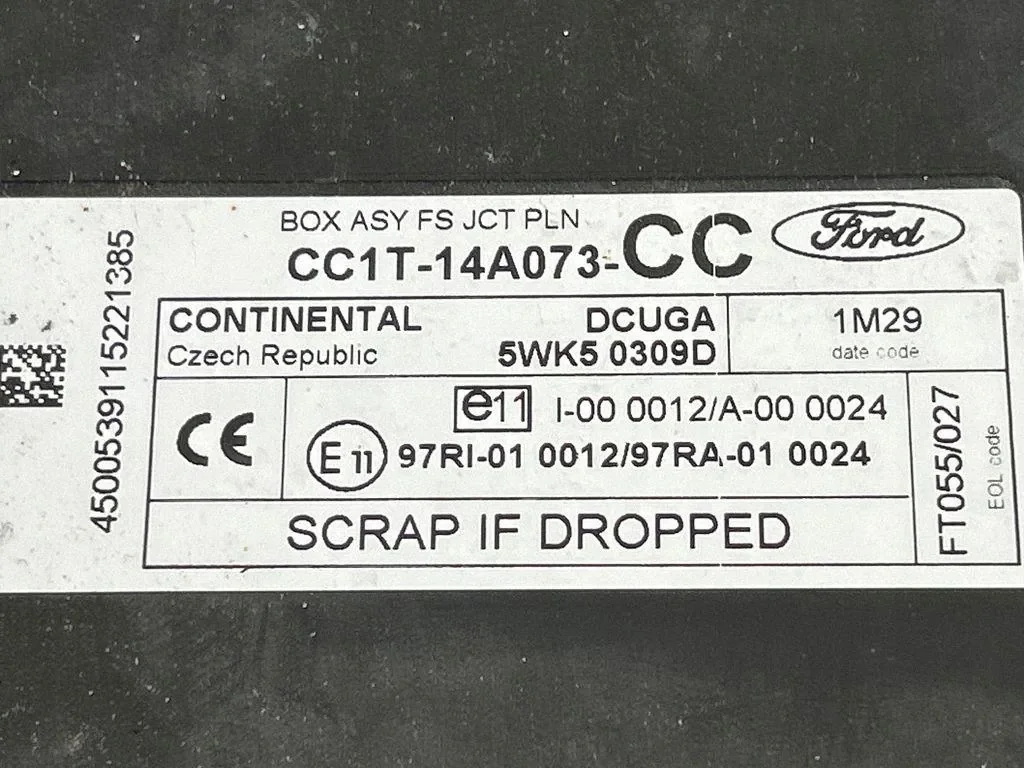 Módulo Conforto Ford Transit 5WK50309D Usado image 3