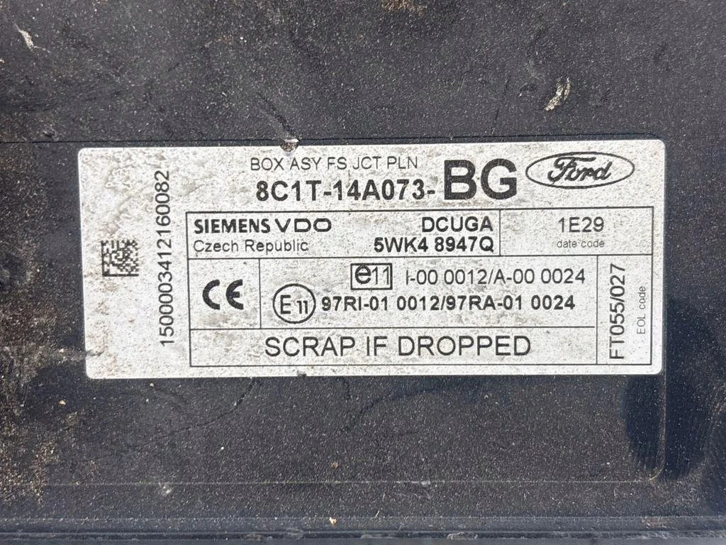 Komfortmodul Ford Fiesta VI 5WK489470 thumbnail 3