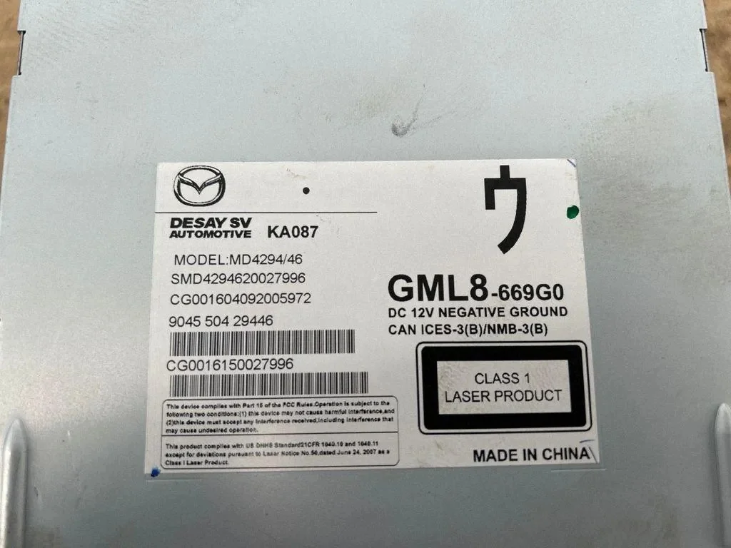 Navigationskarten Mazda 6 Sedan A4294620027996 image 4