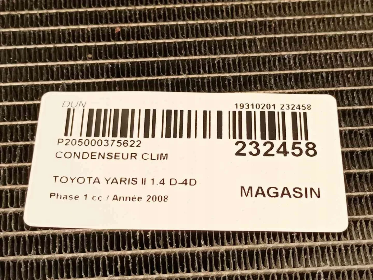 Klimakondensator Toyota Yaris P9 P13 1.4 D image 3