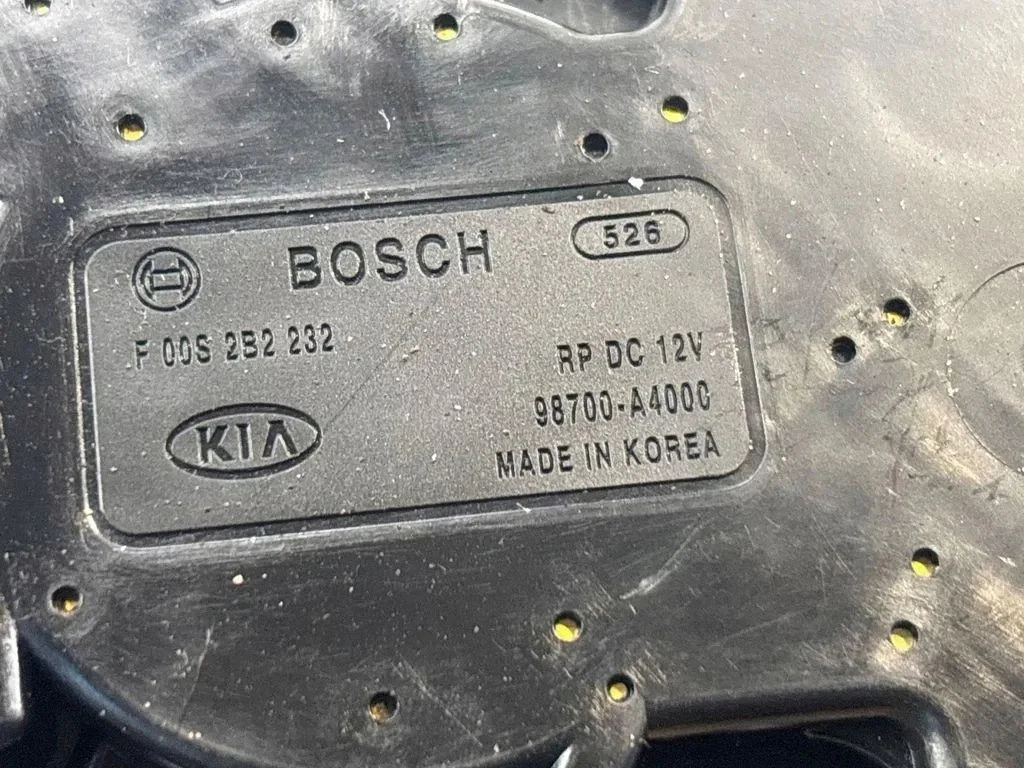 Kia 98700-A4000 Motor Limpiaparabrisas Usado image 3