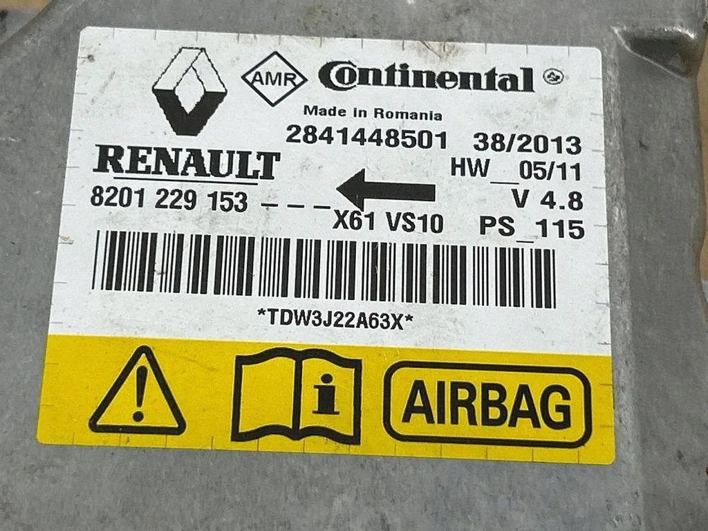 Airbag-styrenhet Mercedes Citan W415 2841448501 image 4