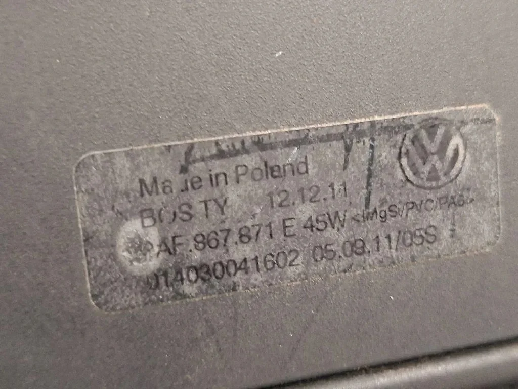 Cubierta Maletero VW Passat B7 Variant Usada image 6