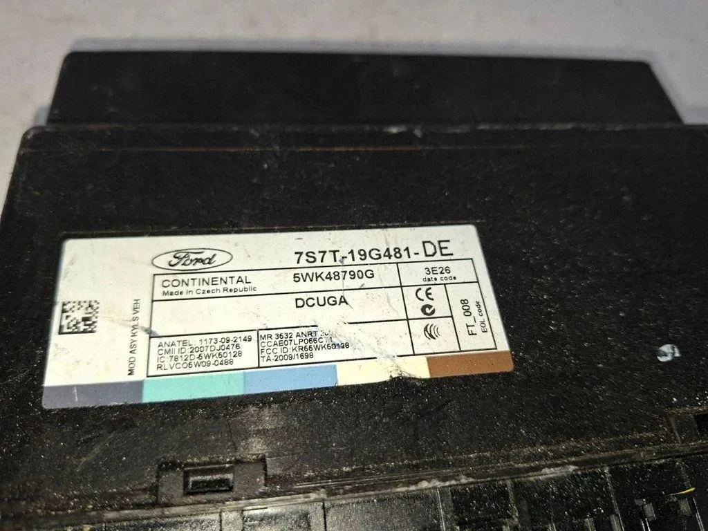 Komfortmodul Ford Galaxy III 7S7T19G481DE image 4