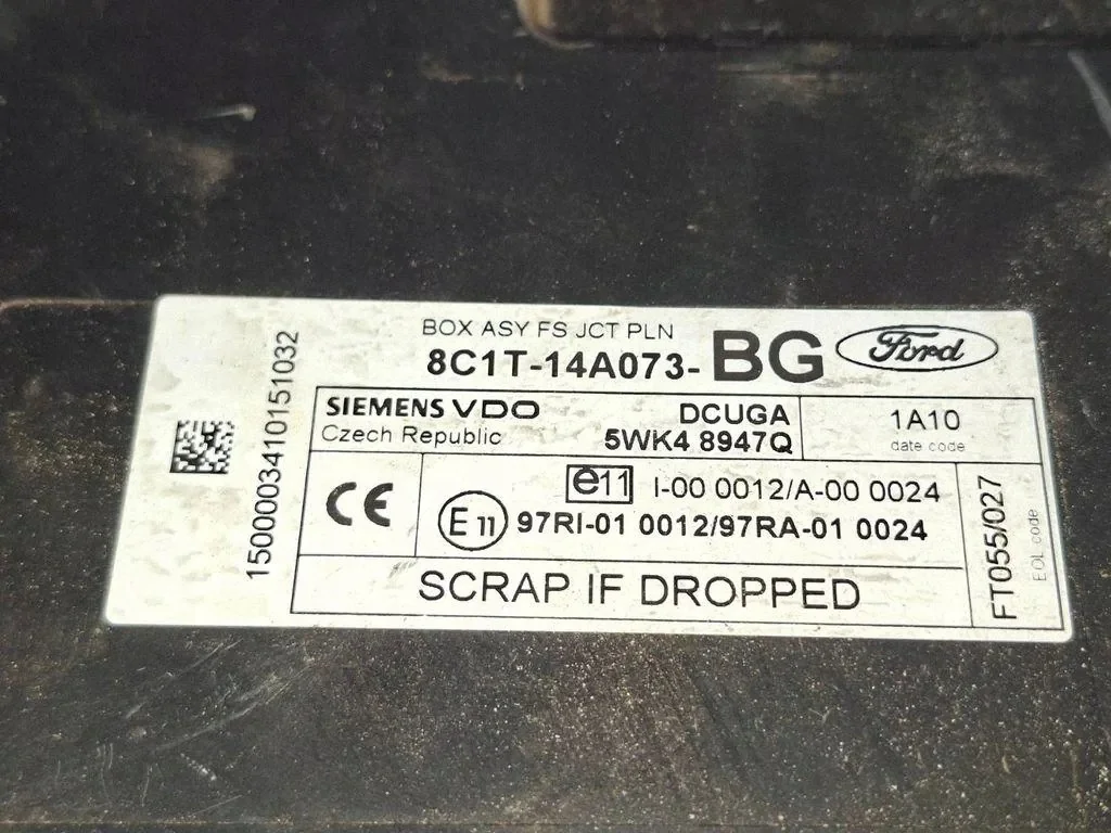 Ford Transit Comfort Module 8C1T14A073BG image 3