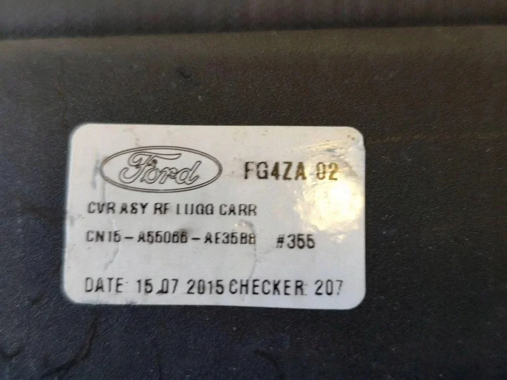 Ford Ecosport II - Cache-bagages FG4ZA02 image 3
