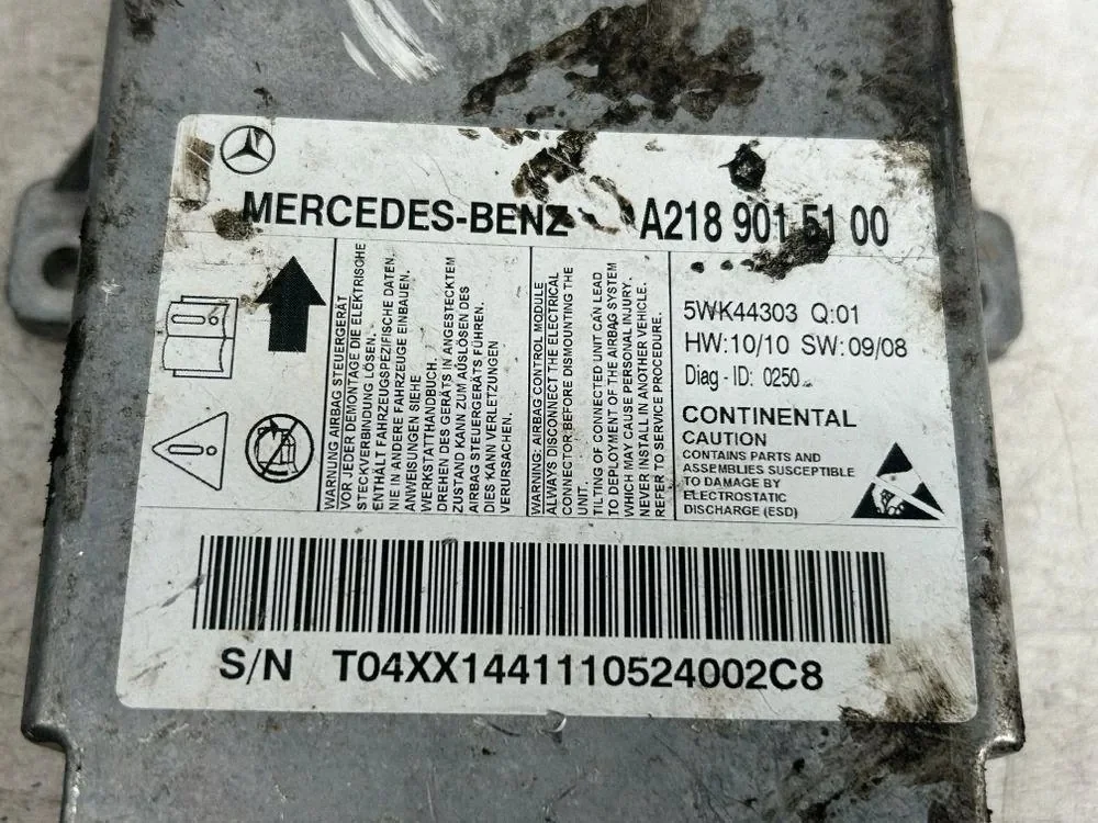 Airbag Sensor Mercedes CLS W218 A2189015100 image 2