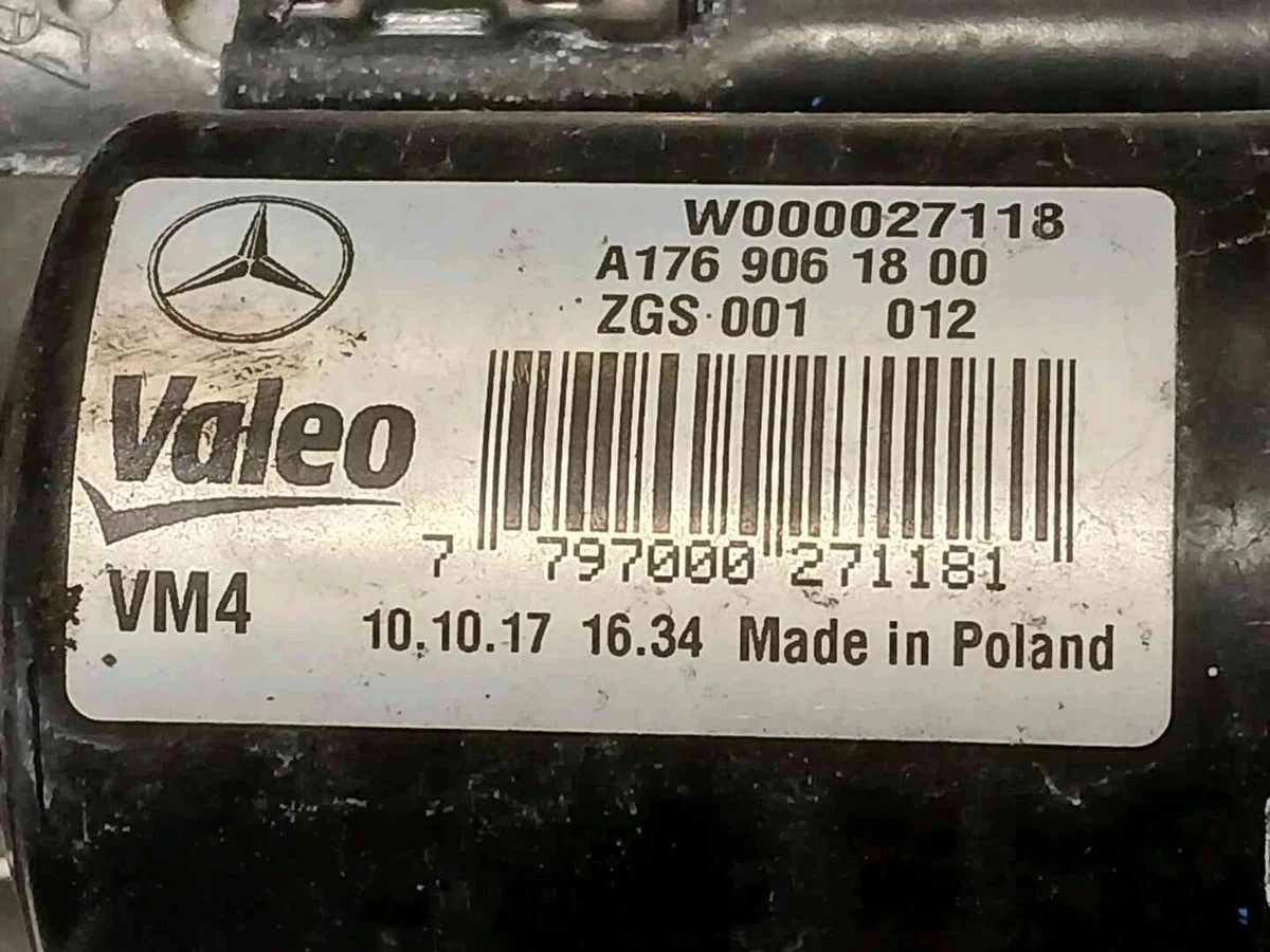 Mercedes A-Klasse W176 motor ruitenwisser image 5