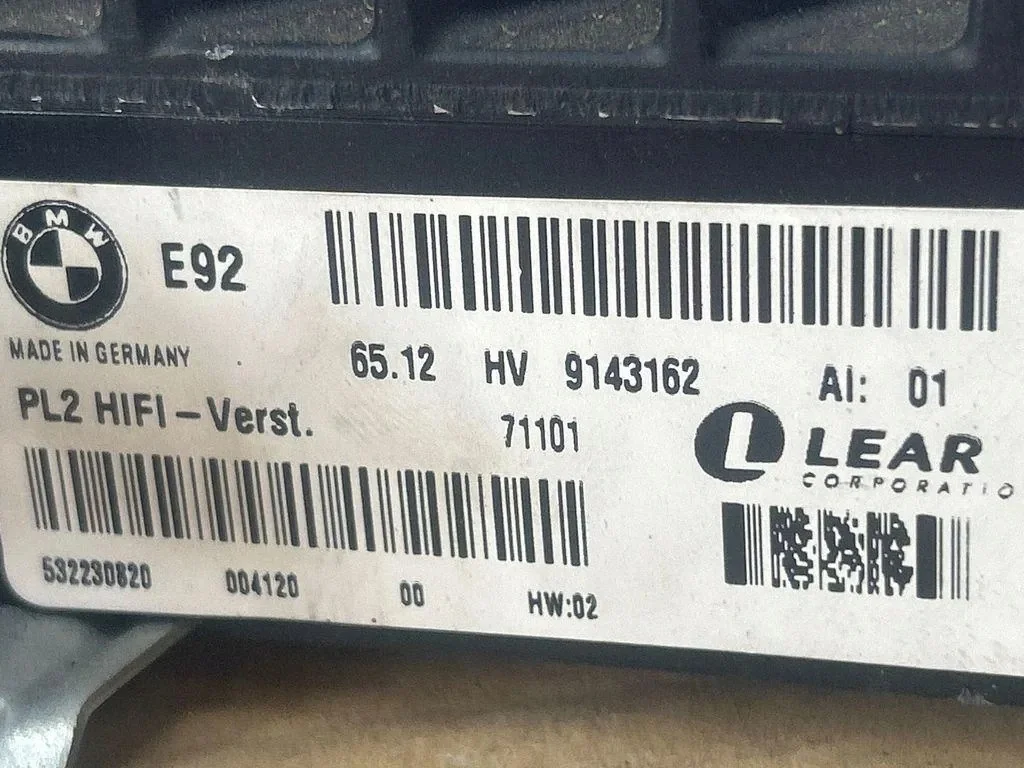 Verstärker BMW 3 E92 E93 9143162 image 4