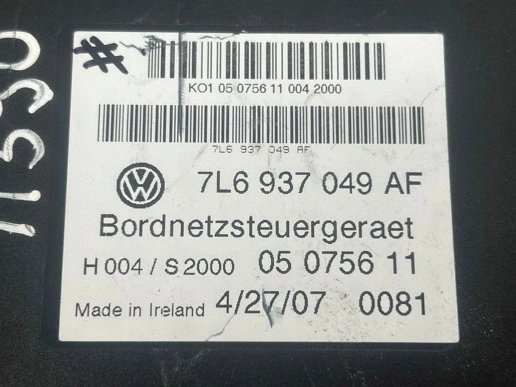 Modulo comfort VW Touareg 7L6937049AF image 5