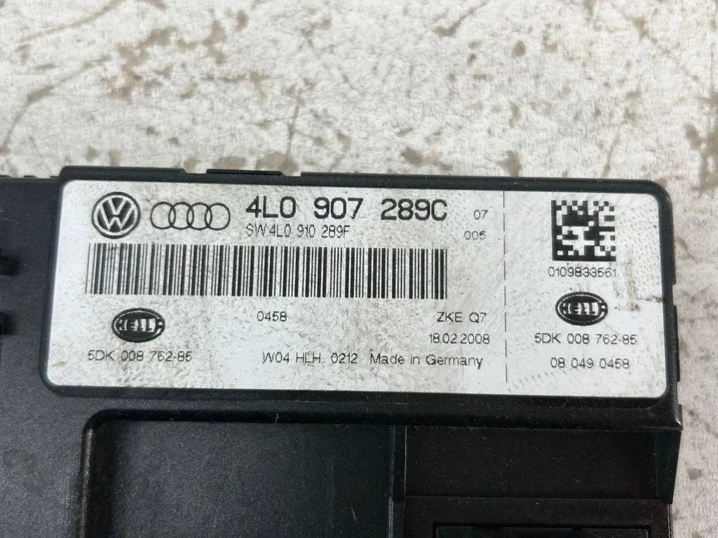 Komfortmodul Audi Q7 4L0910289F gebraucht image 3