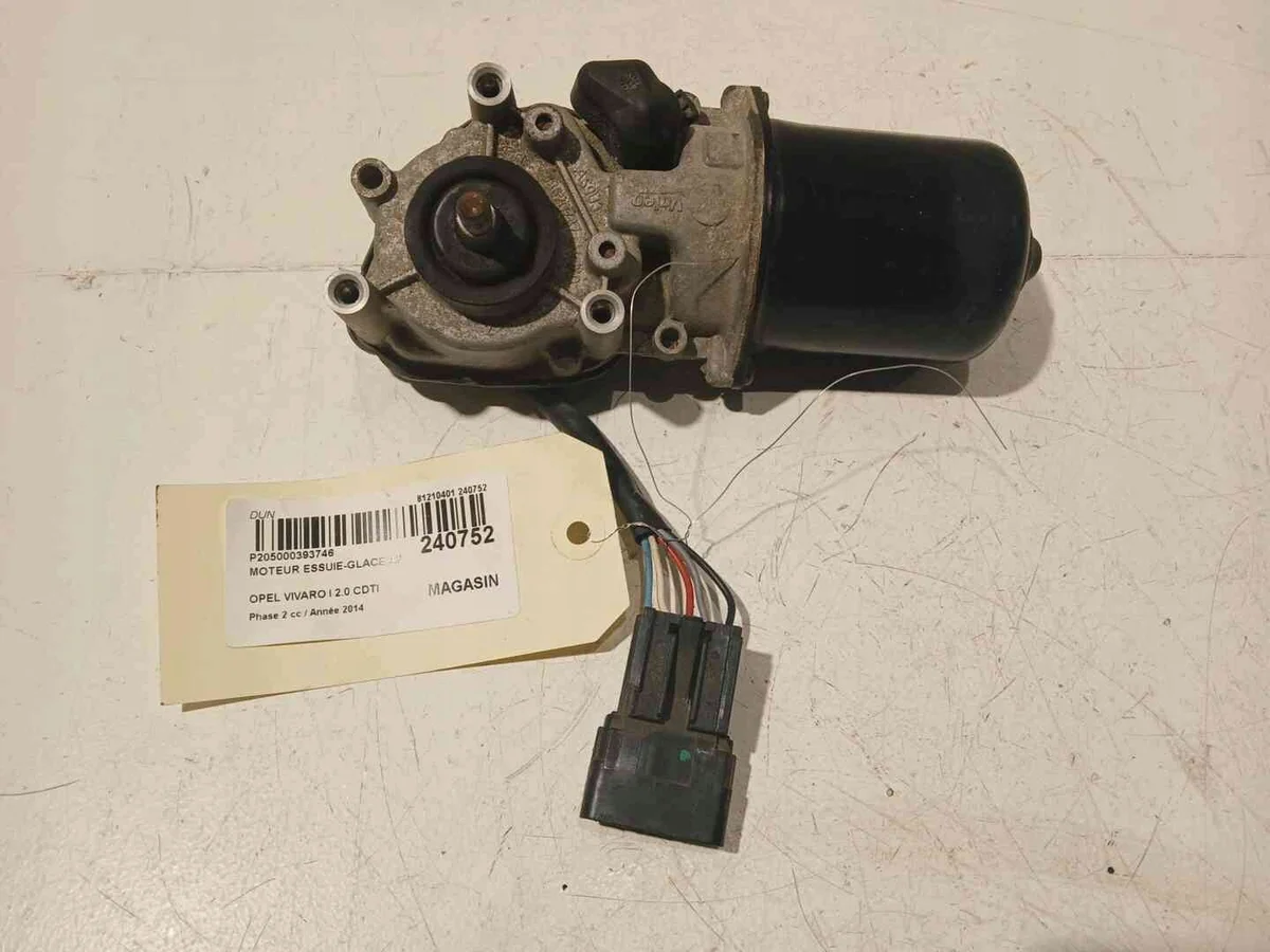 Motor limpiaparabrisas Opel Vivaro A Trafic II