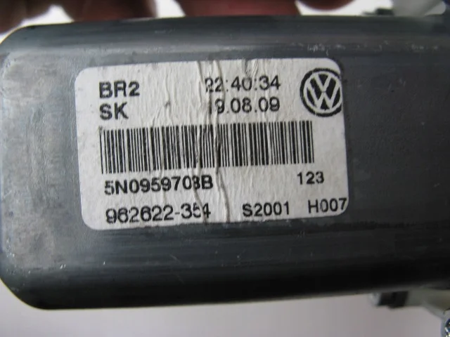 Motor do Vidro Elétrico Traseiro Esquerdo VW Tiguan image 3