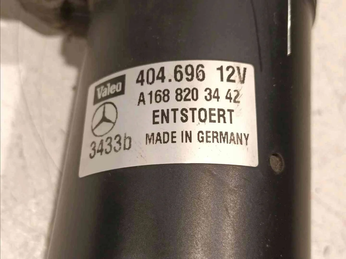 Moottori pyyhkijälle Mercedes A170 A1688203442 image 3