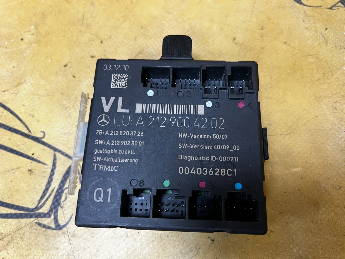 Steuergerät Tür vorne/hinten A2129004202 image 9
