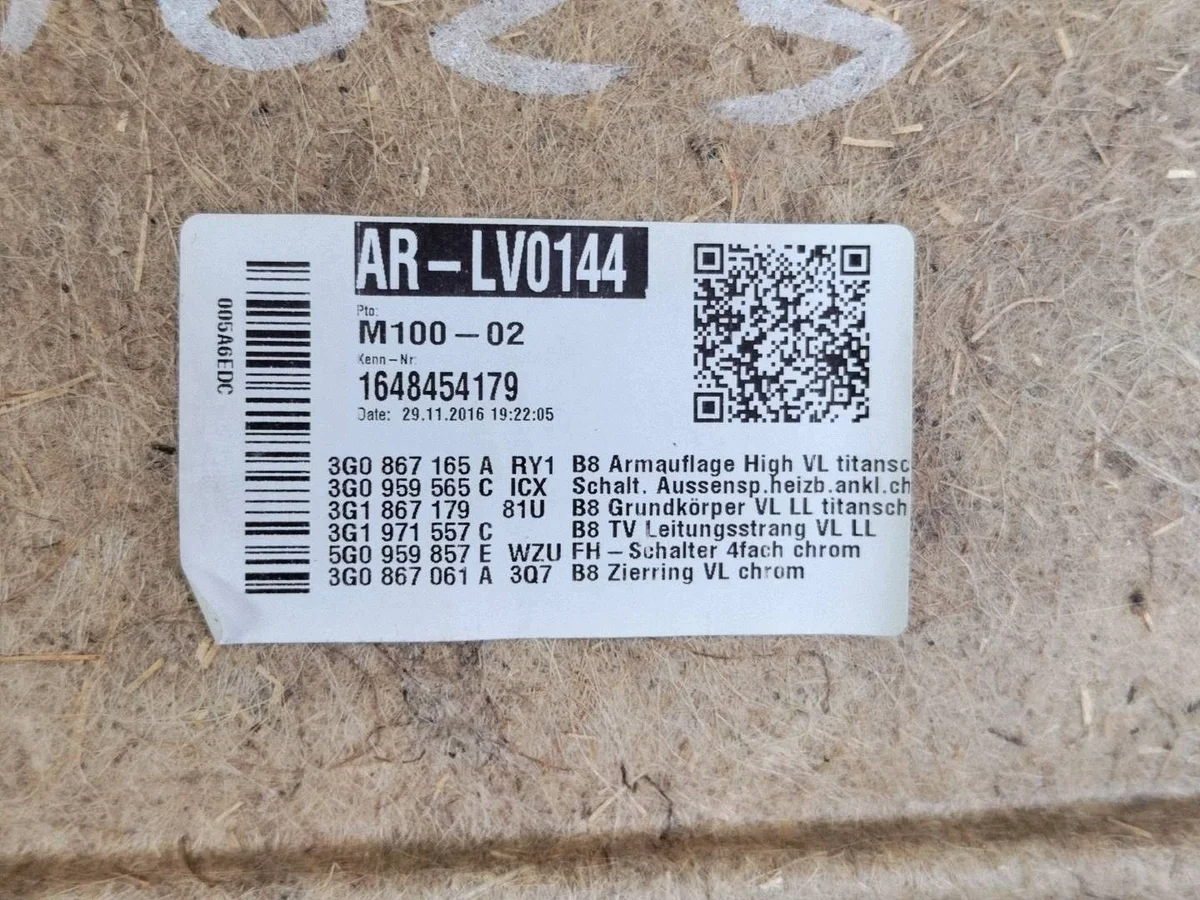 Seitenverkleidung Tür links vorne VW Passat B8 image 5